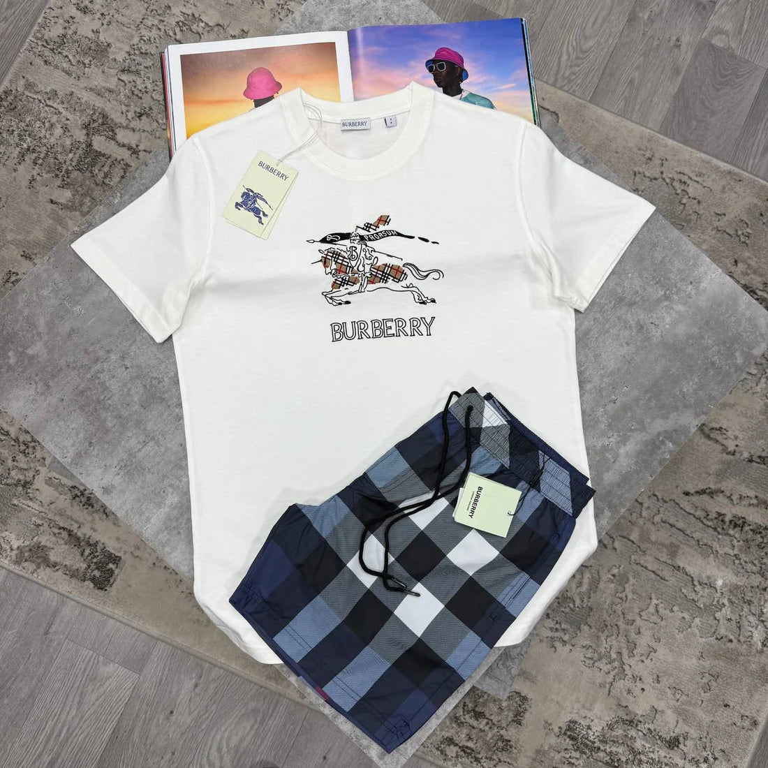 BBR EKD COTTON SKETCH TSHIRT - WHITE