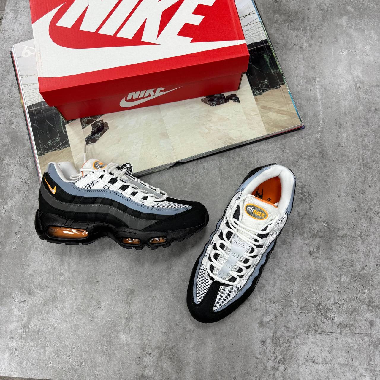 NI 95 TRAINERS - BLACK BRIGHT CERAMIC