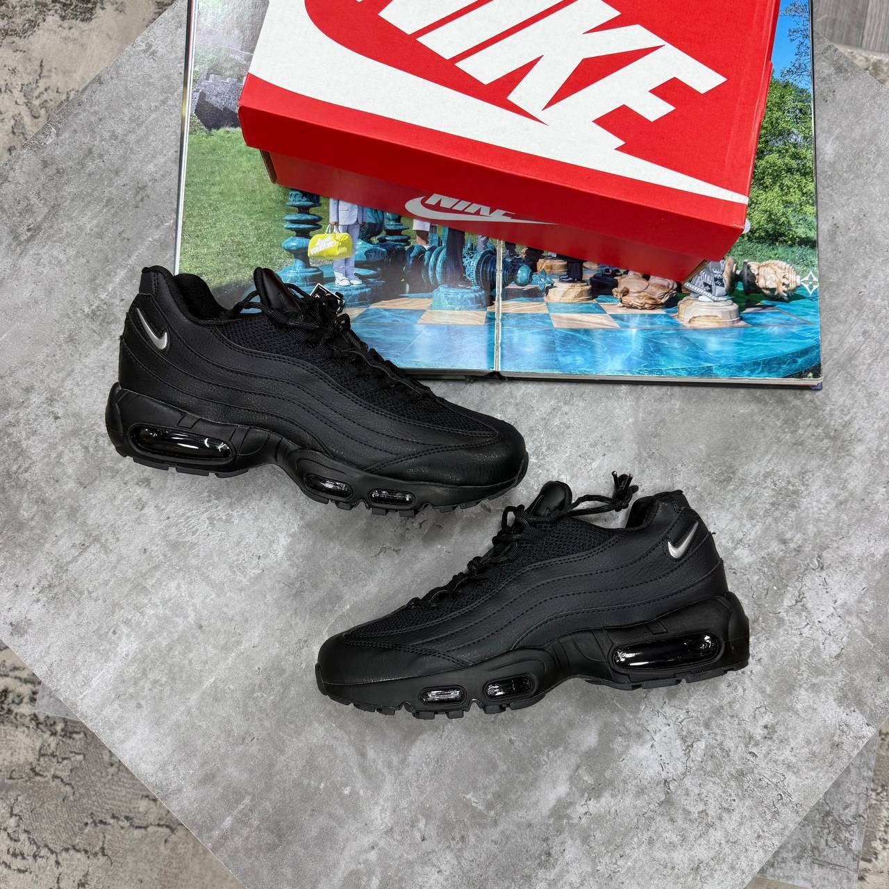 NI 95 TRAINERS - TRIPLE BLACK
