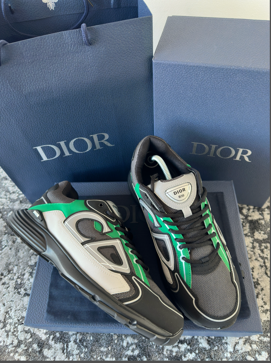 B30 TRAINER - BLACK / GREEN