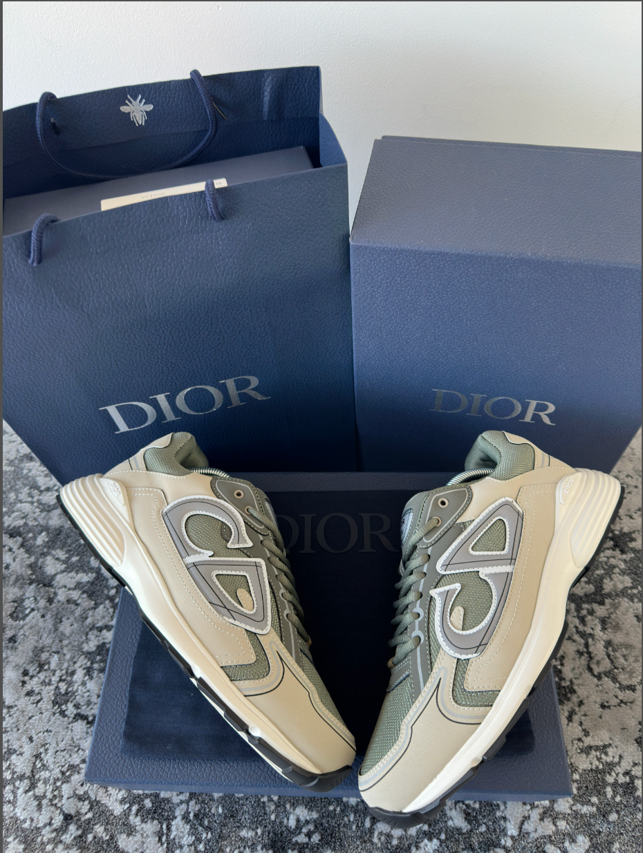 B30 TRAINER - OLIVE / BEIGE / WHITE