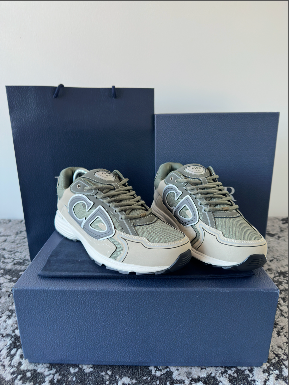 B30 TRAINER - OLIVE / BEIGE / WHITE
