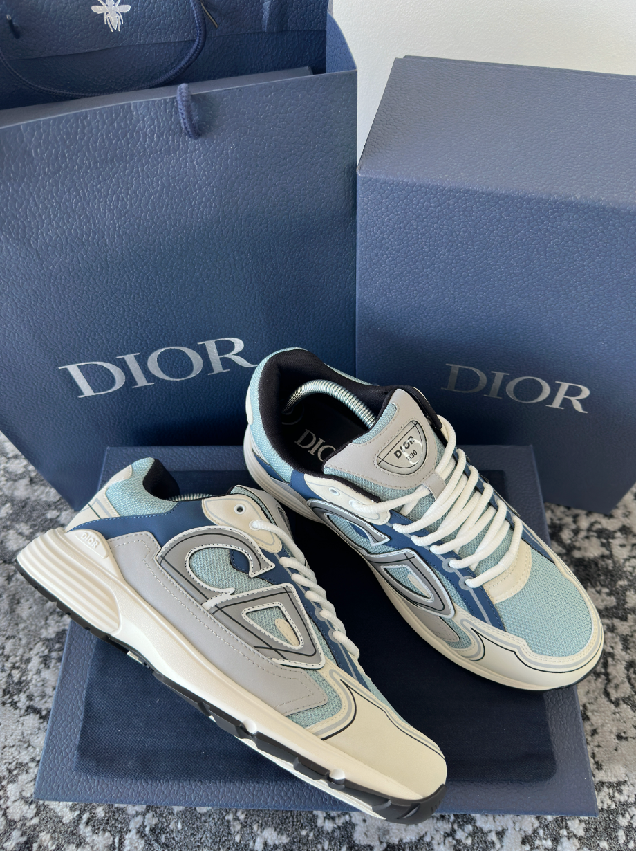 B30 TRAINER - LIGHT BLUE / GREY
