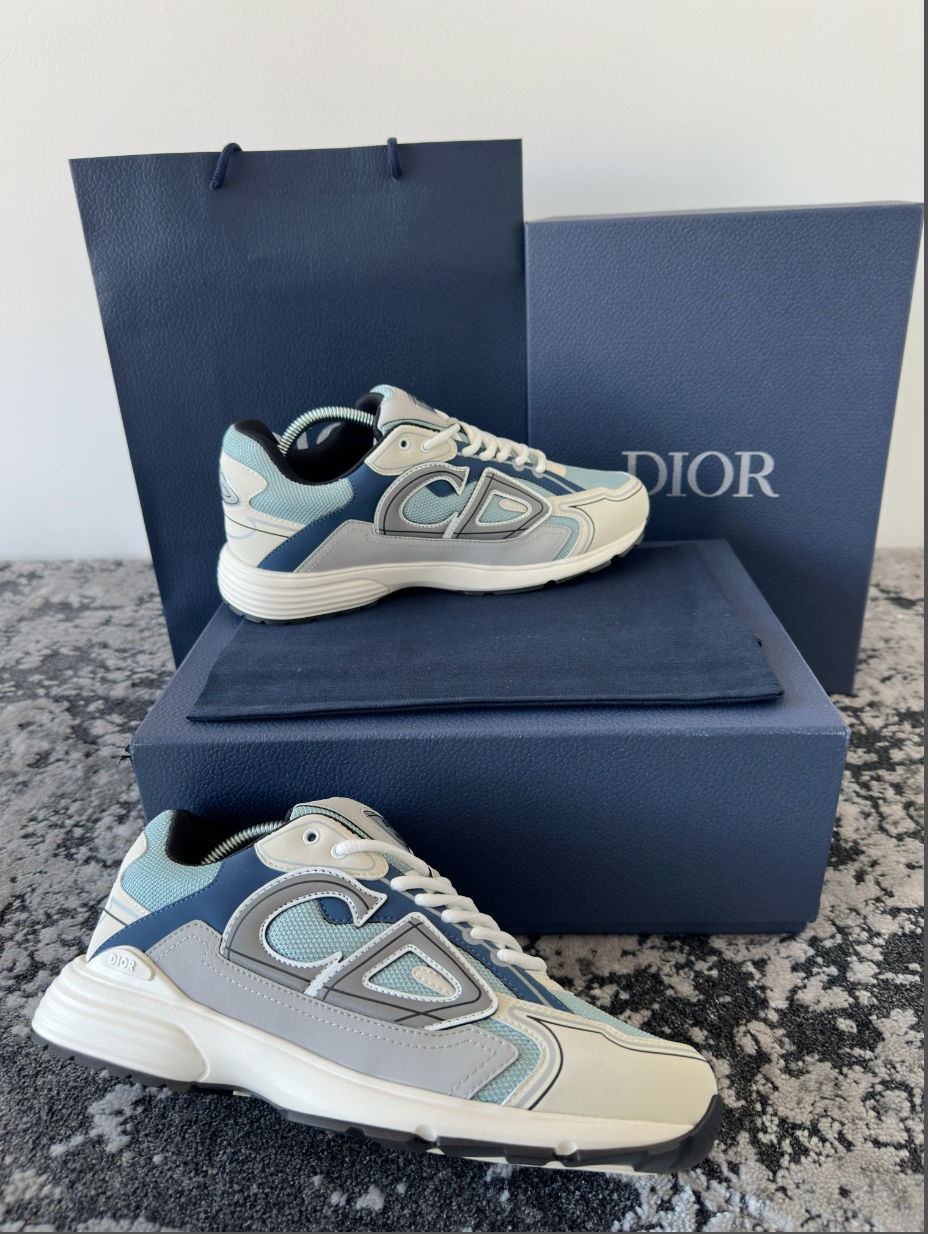 B30 TRAINER - LIGHT BLUE / GREY