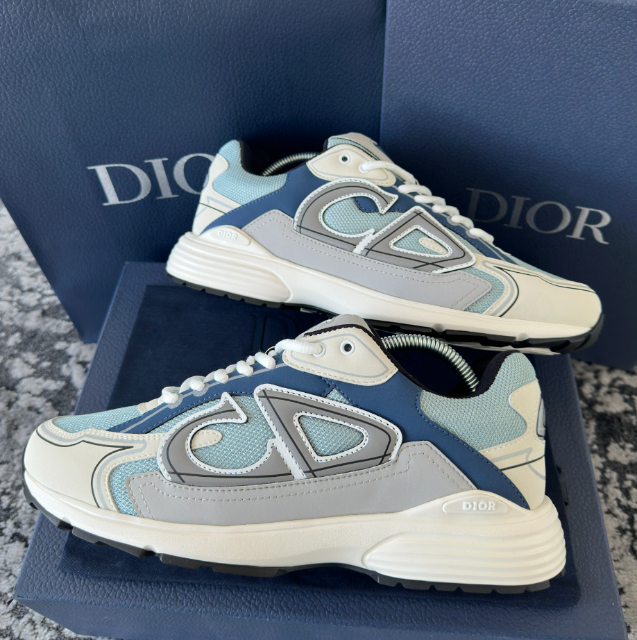 B30 TRAINER - LIGHT BLUE / GREY