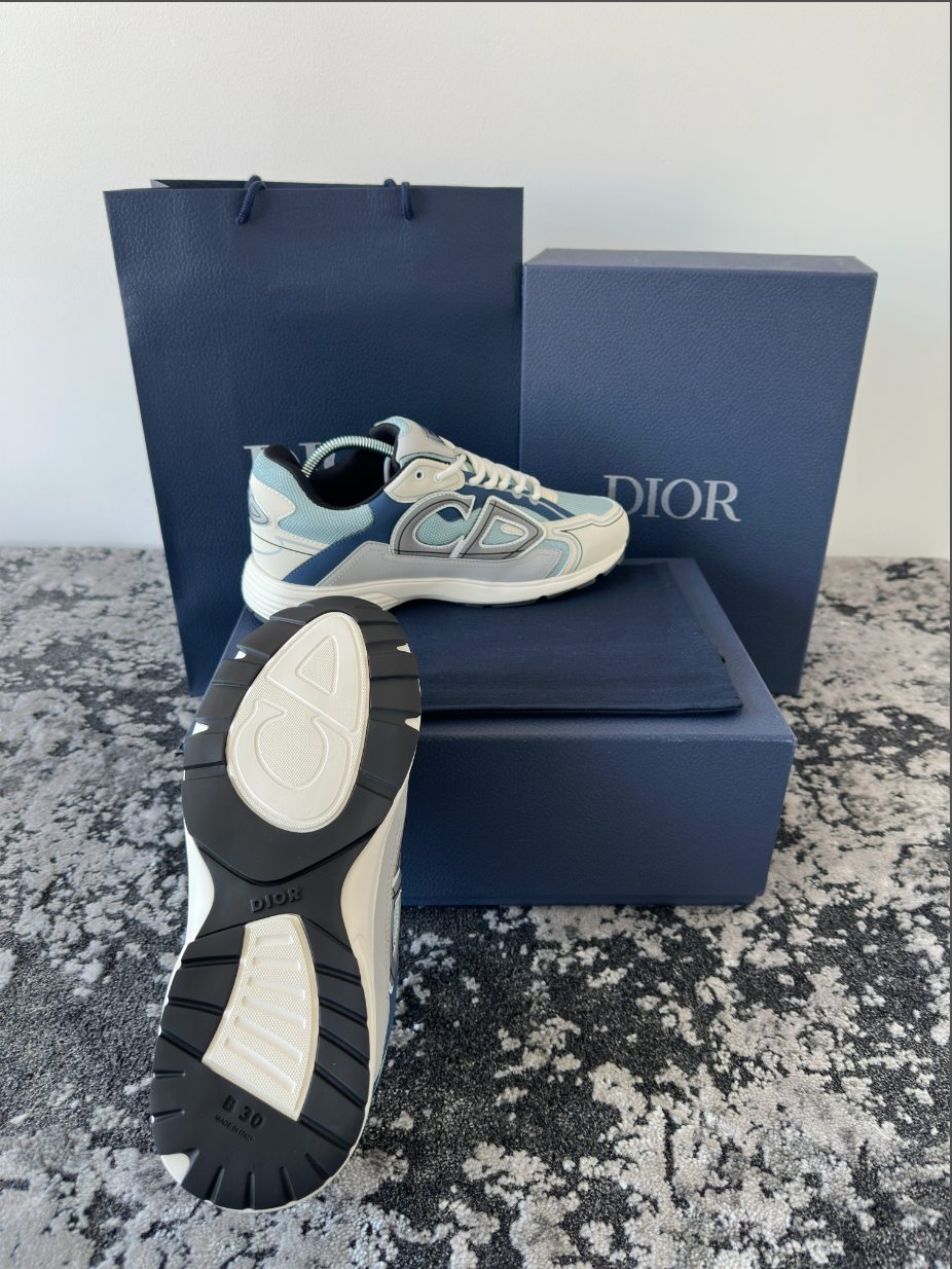 B30 TRAINER - LIGHT BLUE / GREY