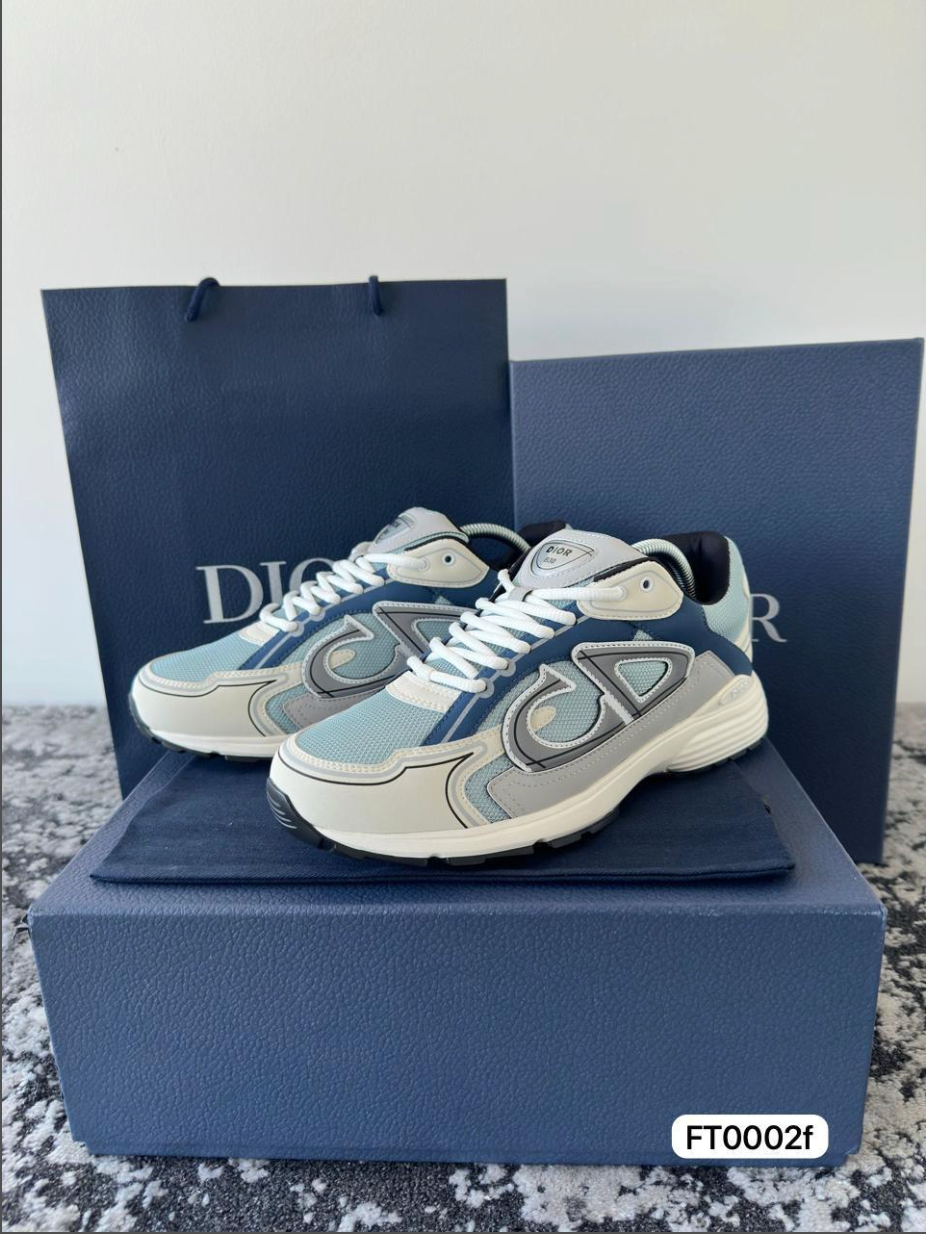B30 TRAINER - LIGHT BLUE / GREY
