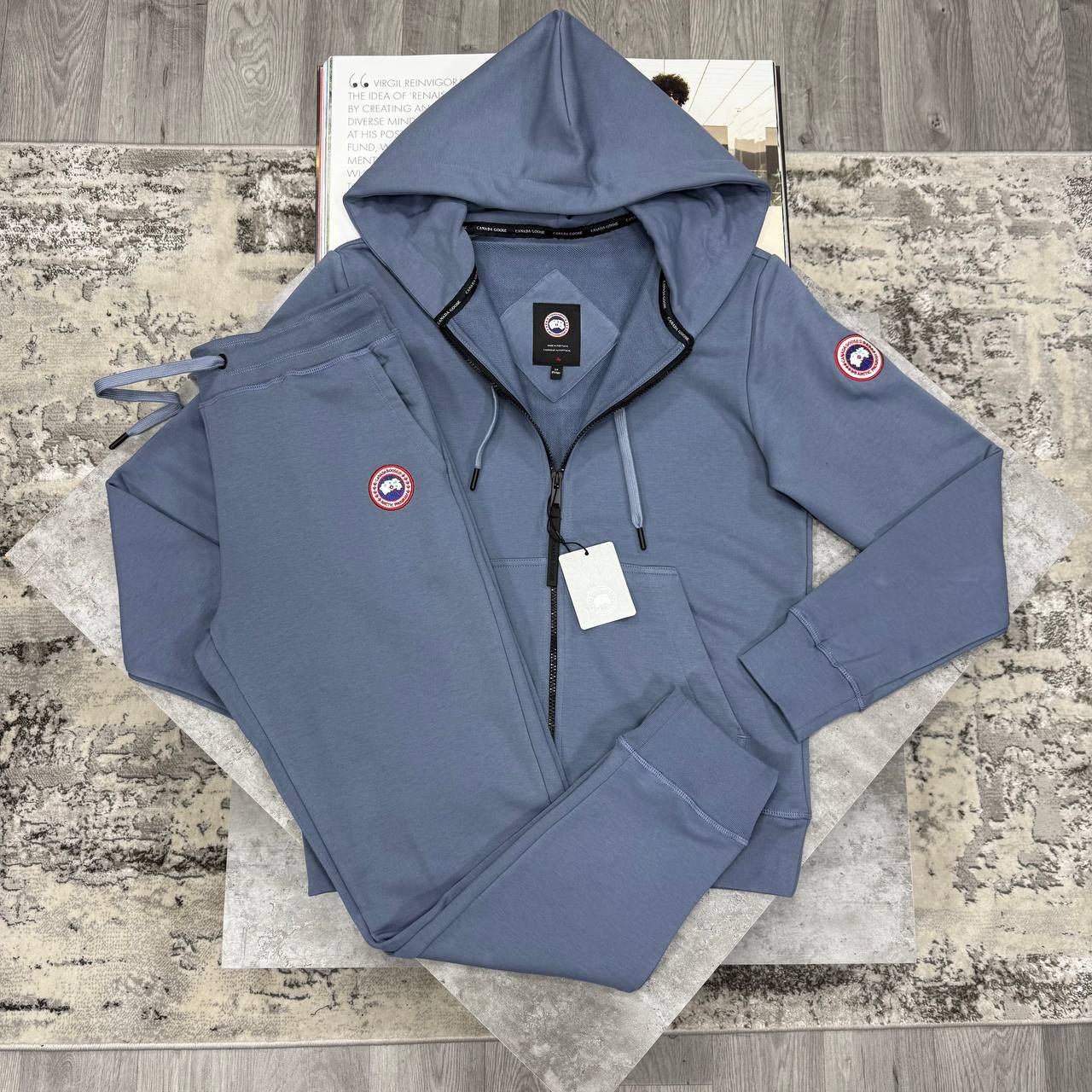 CG HURON FULL ZIP RED BADGE TRACKSUIT - BLUE