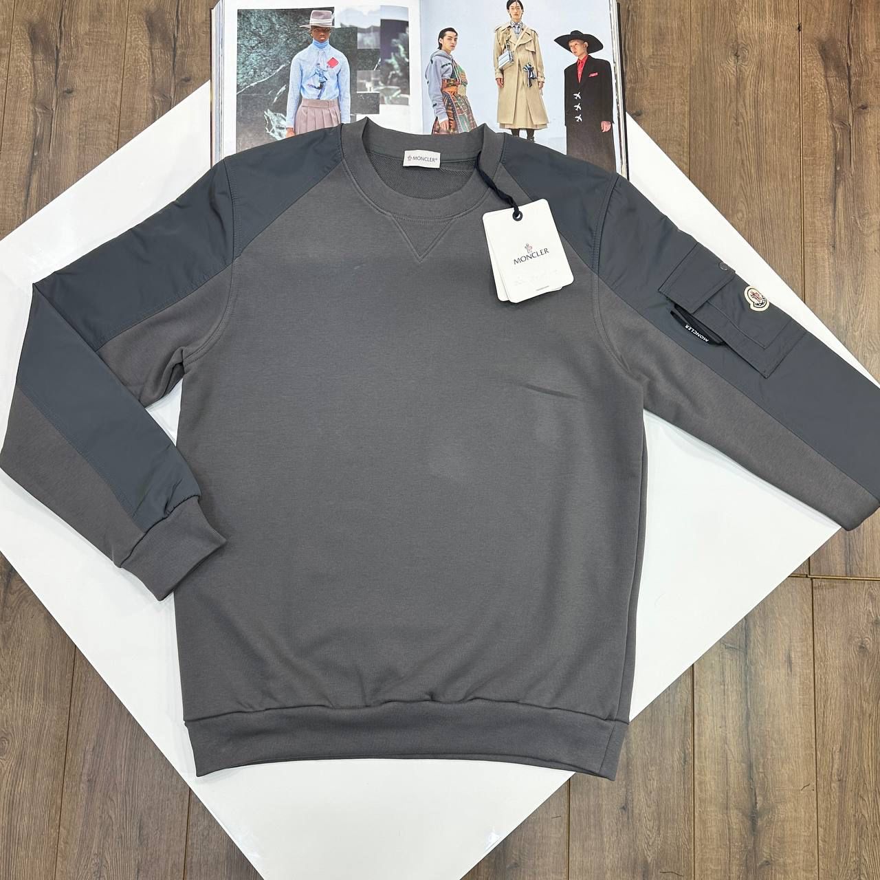 MNCLR COTTON JUMPERS - CHARCOAL