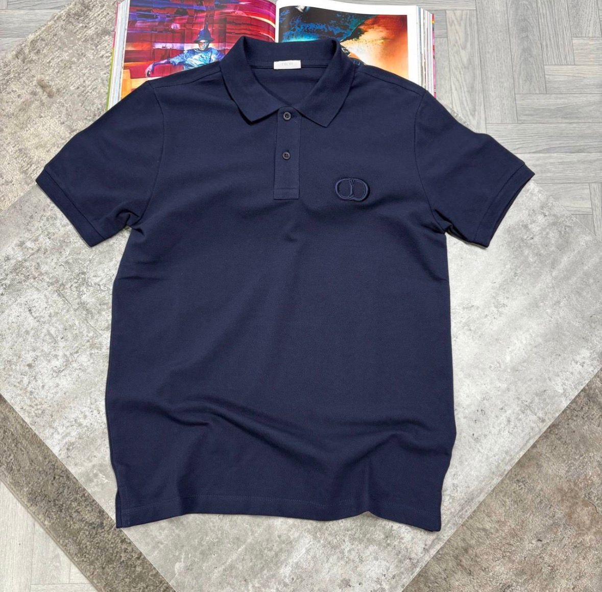 CD POLO SHIRT - NAVY