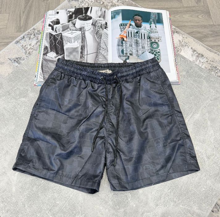 H CROSS SWIM SHORTS - NAVY