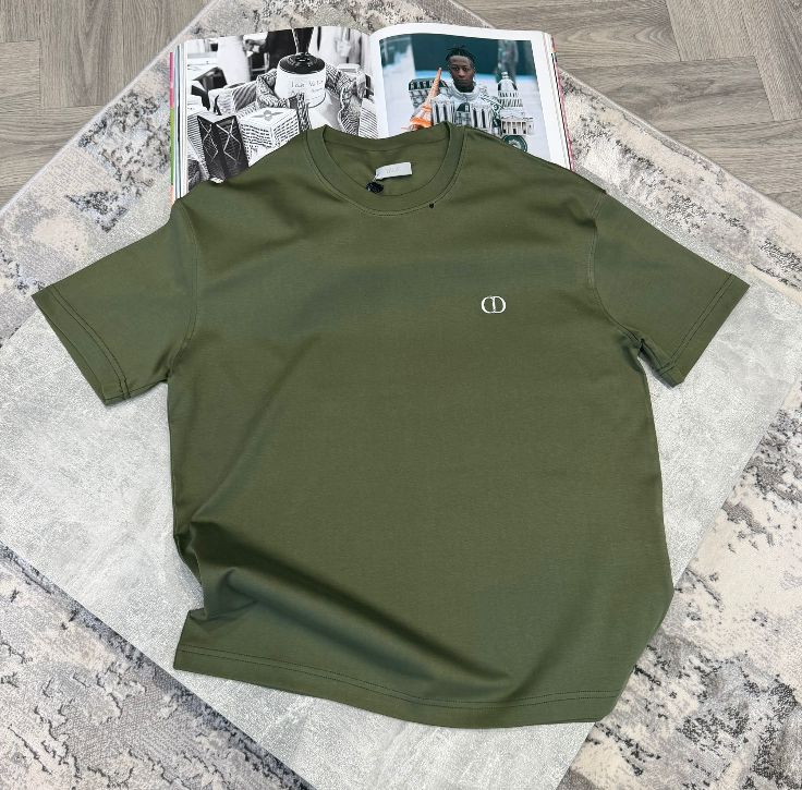 CD ICON TSHIRT - OLIVE