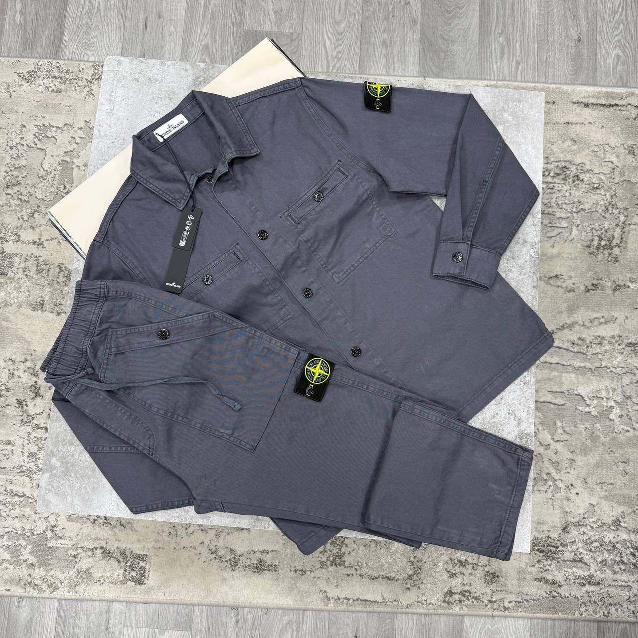 SI COTTON PANAMA SET - CHARCOAL
