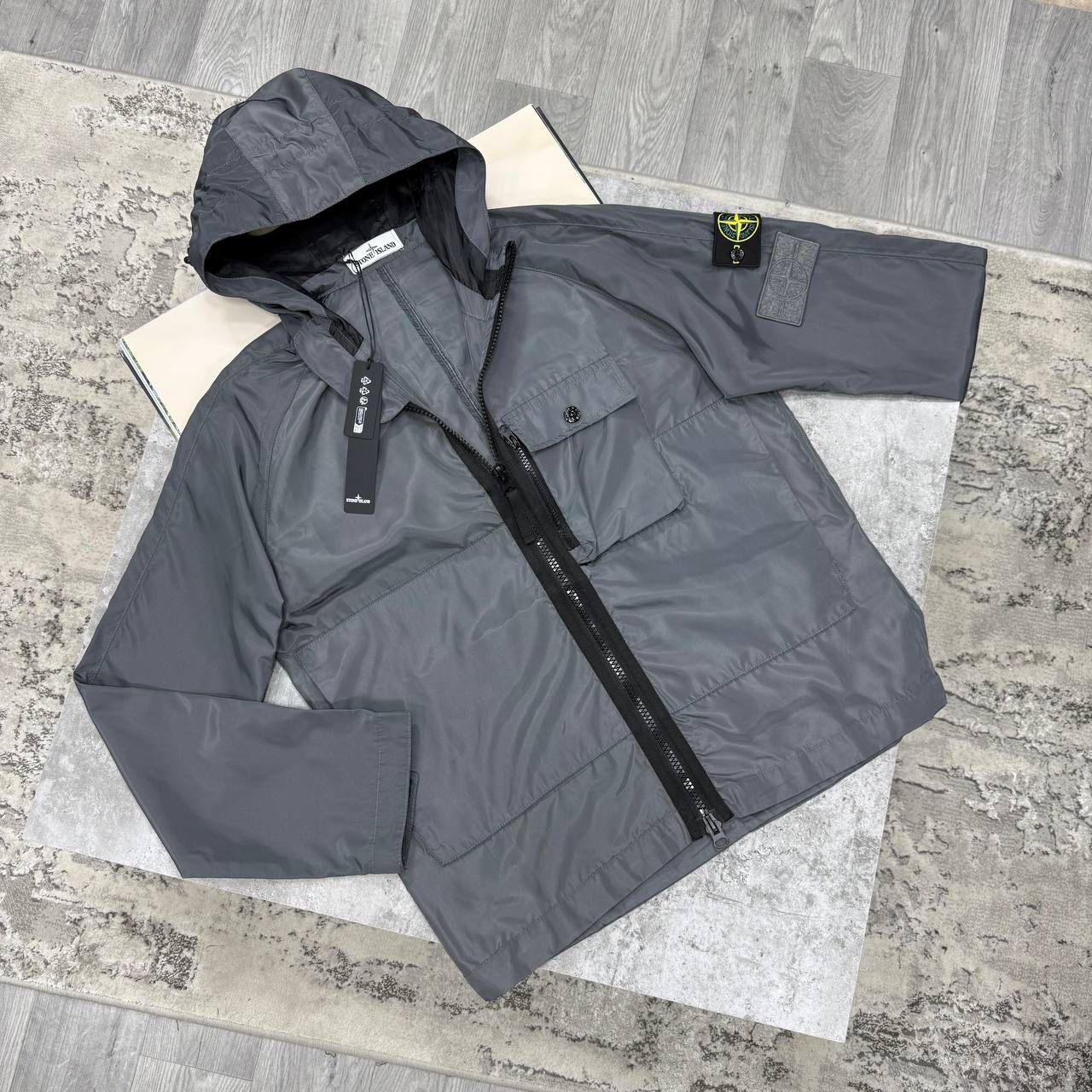SI MEMBRANA 3L TC HOODED JACKET - CHARCOAL