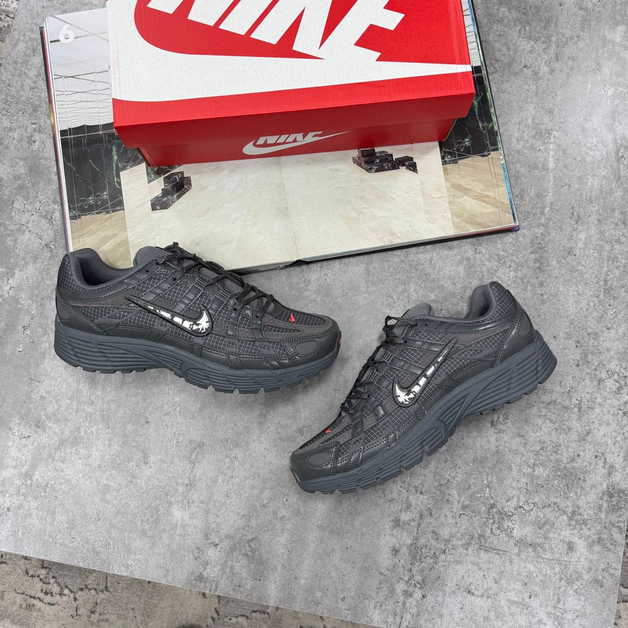 NI P-6000 SNEAKERS - GREY