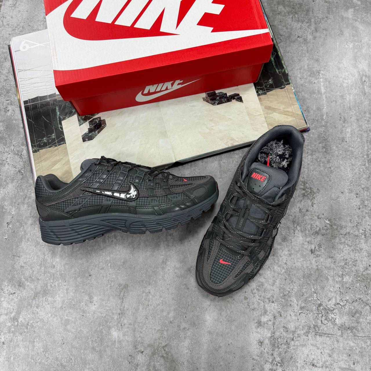 NI P-6000 SNEAKERS - GREY