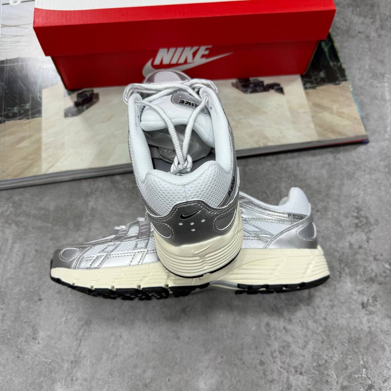 NI P-6000 SNEAKERS - SILVER