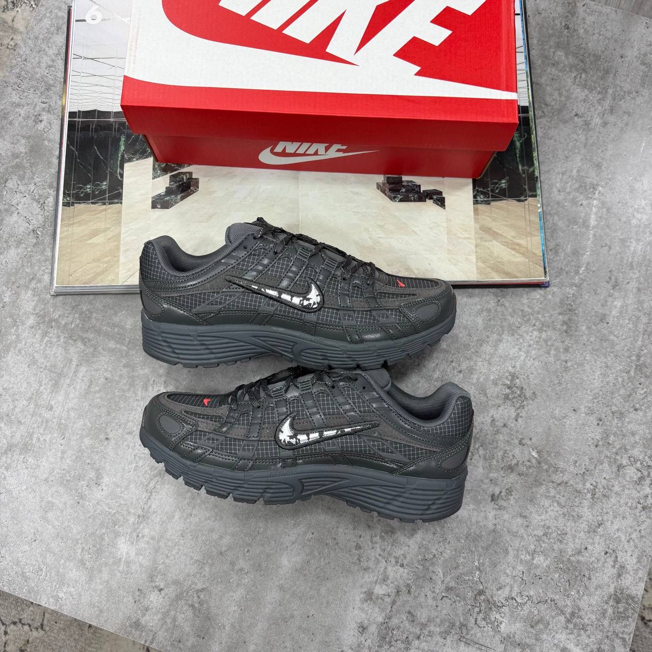 NI P-6000 SNEAKERS - GREY