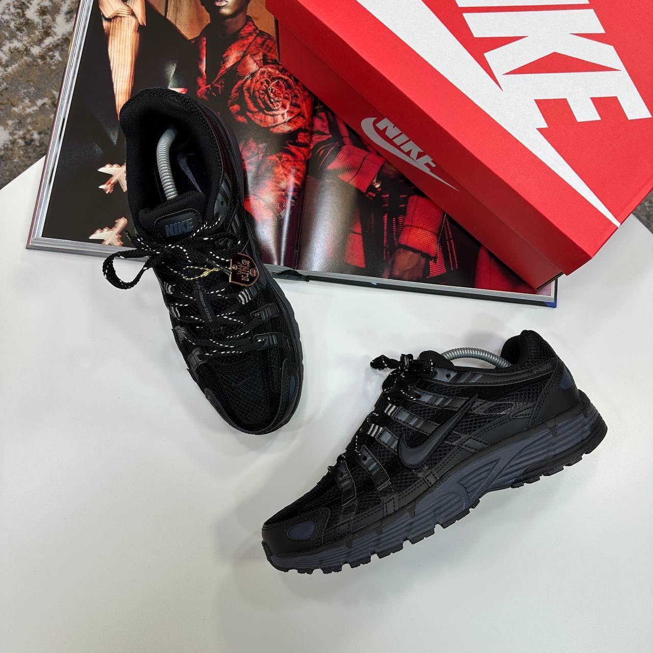 NI P-6000 SNEAKERS - TRIPLE BLACK