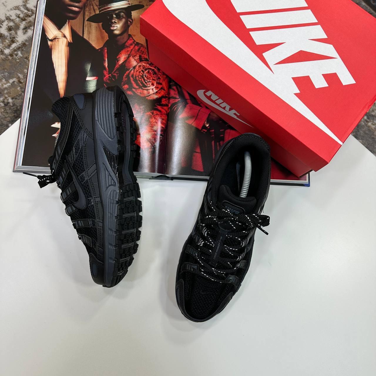 NI P-6000 SNEAKERS - TRIPLE BLACK