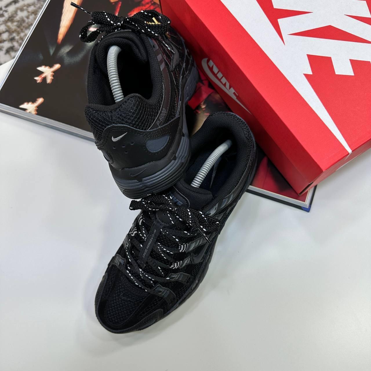 NI P-6000 SNEAKERS - TRIPLE BLACK