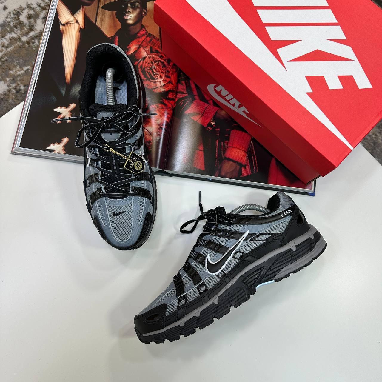 NI P-6000 SNEAKERS - BLACK / GREY