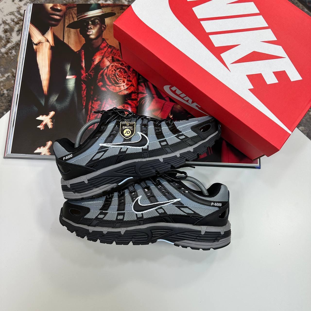 NI P-6000 SNEAKERS - BLACK / GREY