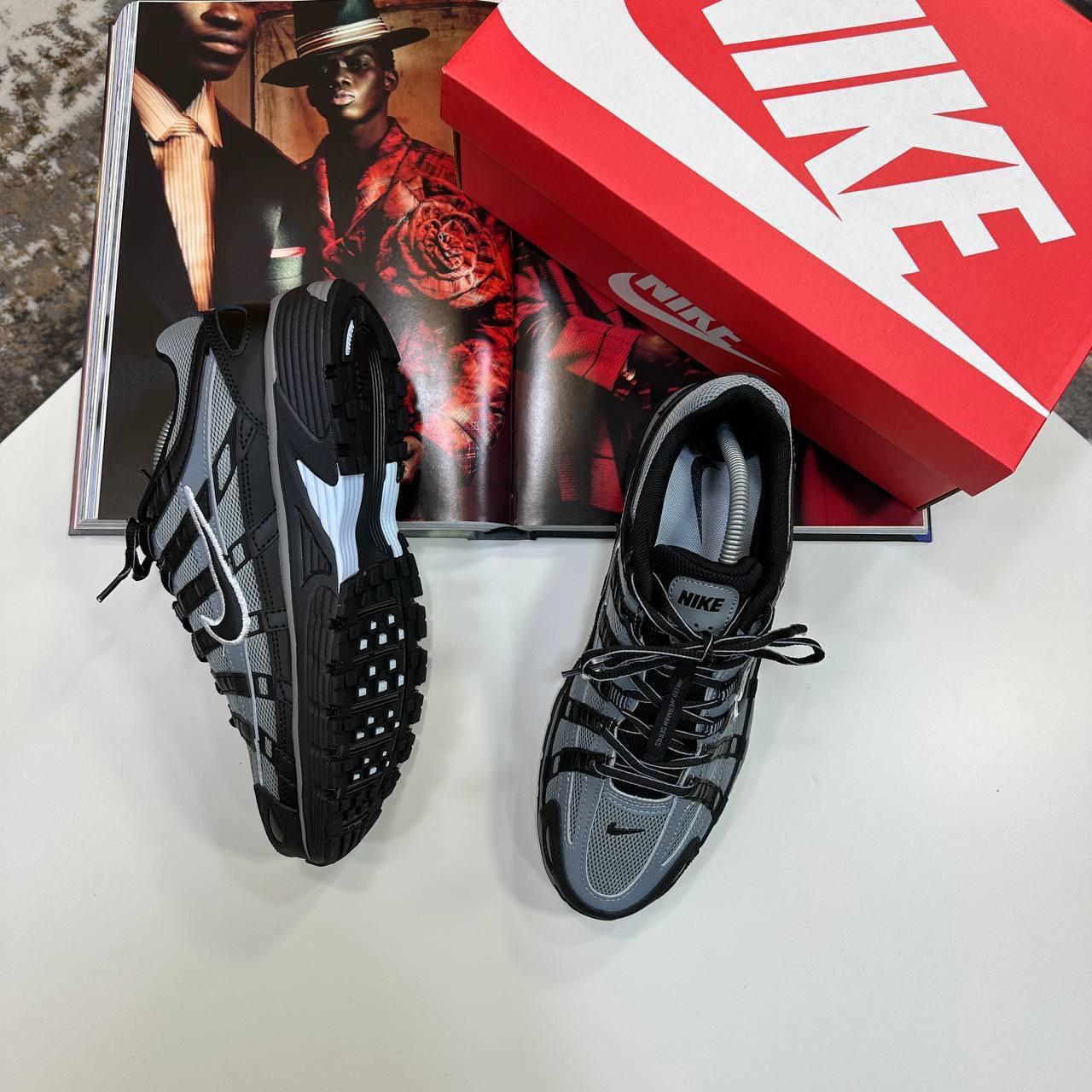 NI P-6000 SNEAKERS - BLACK / GREY