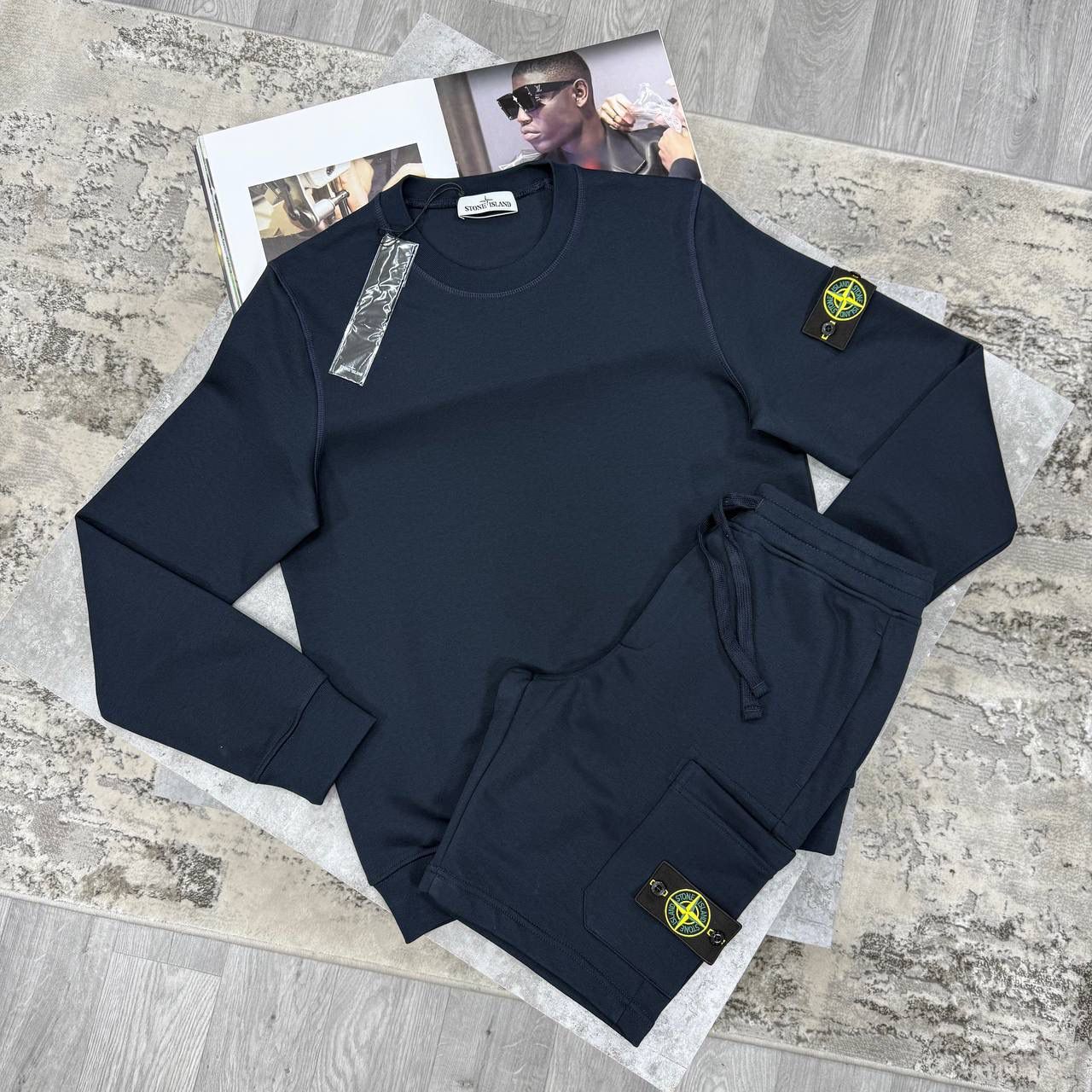 SI CLASSIC FULL SHORT SETS - NAVY