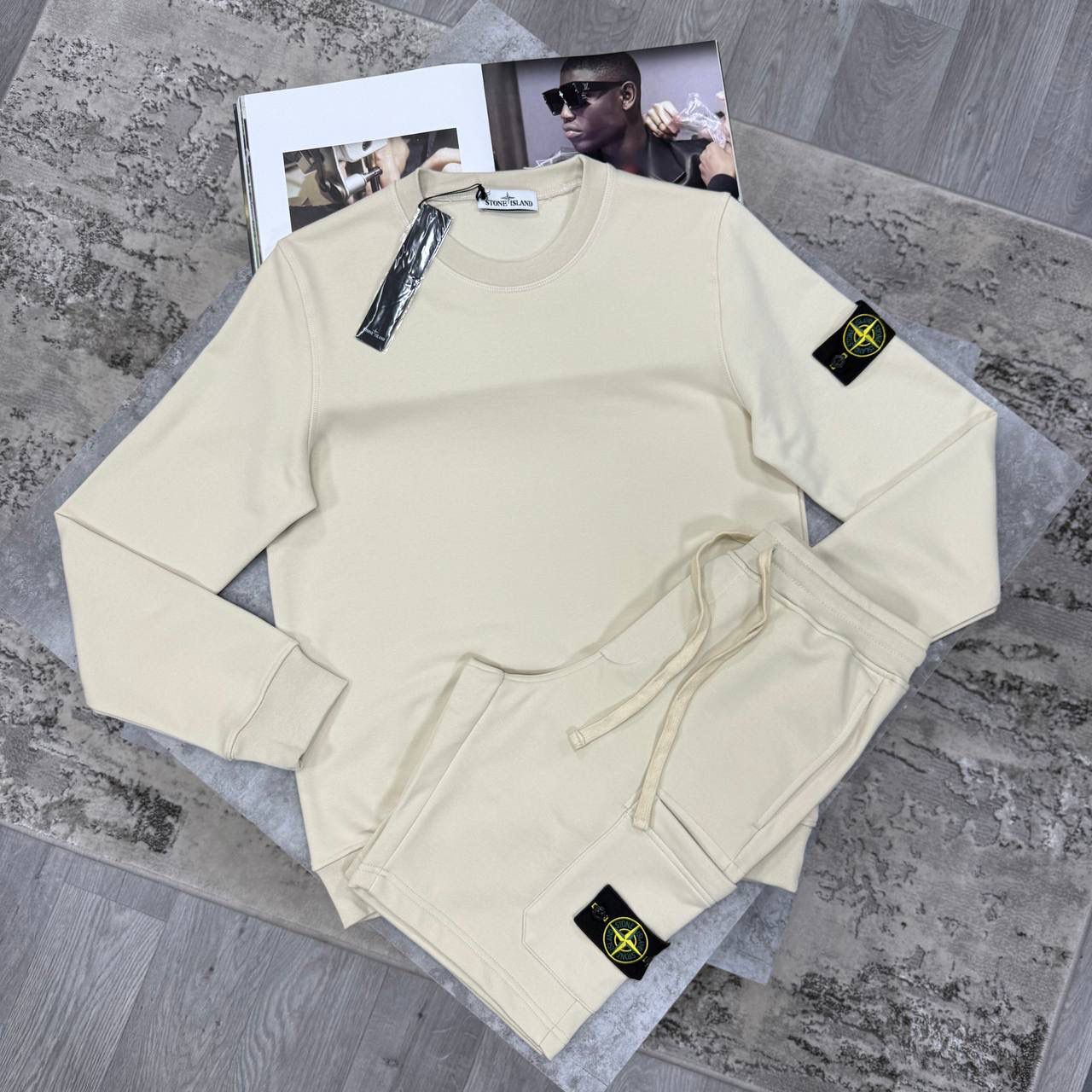 SI CLASSIC FULL SHORT SETS - BEIGE
