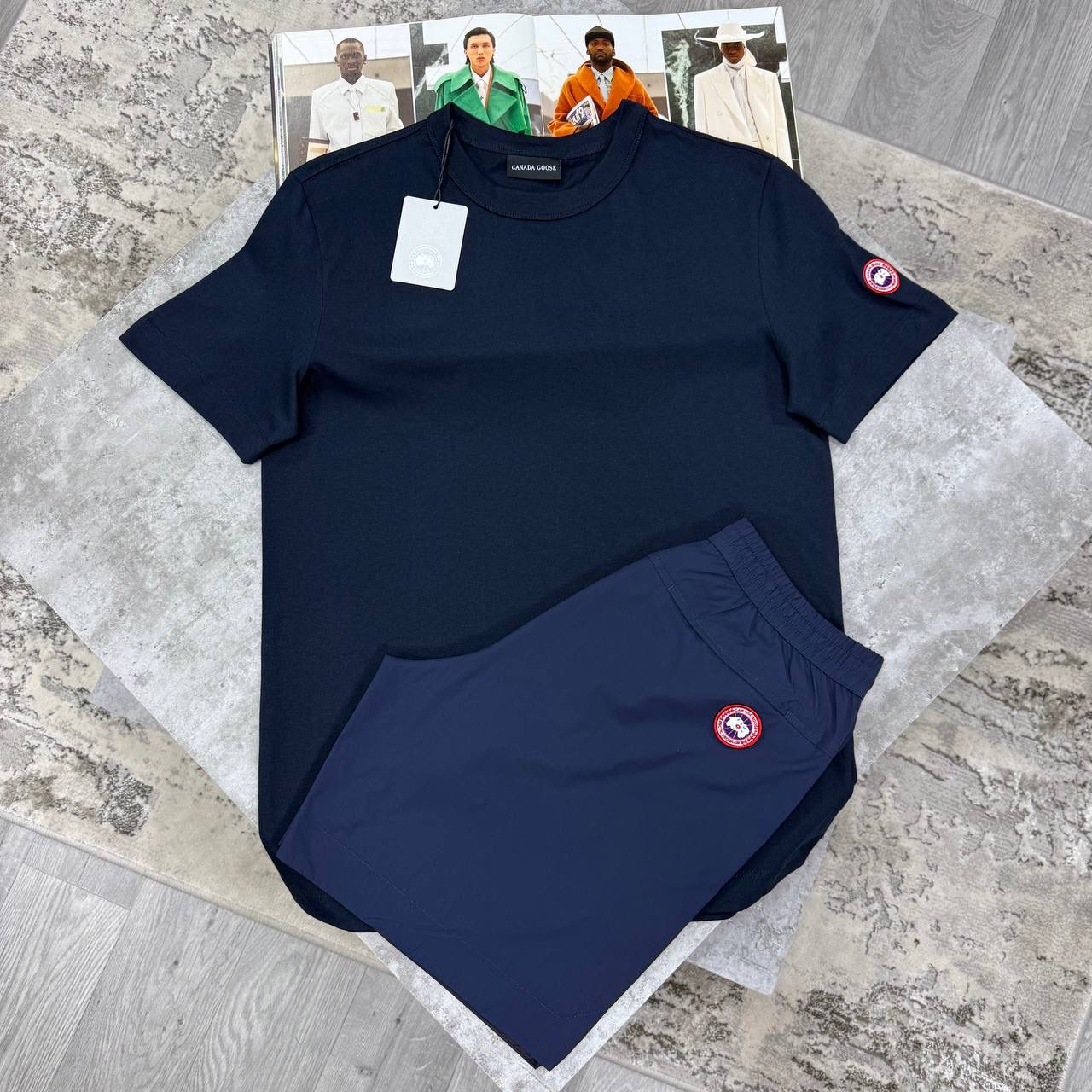 CG LOGO TSHIRT - NAVY