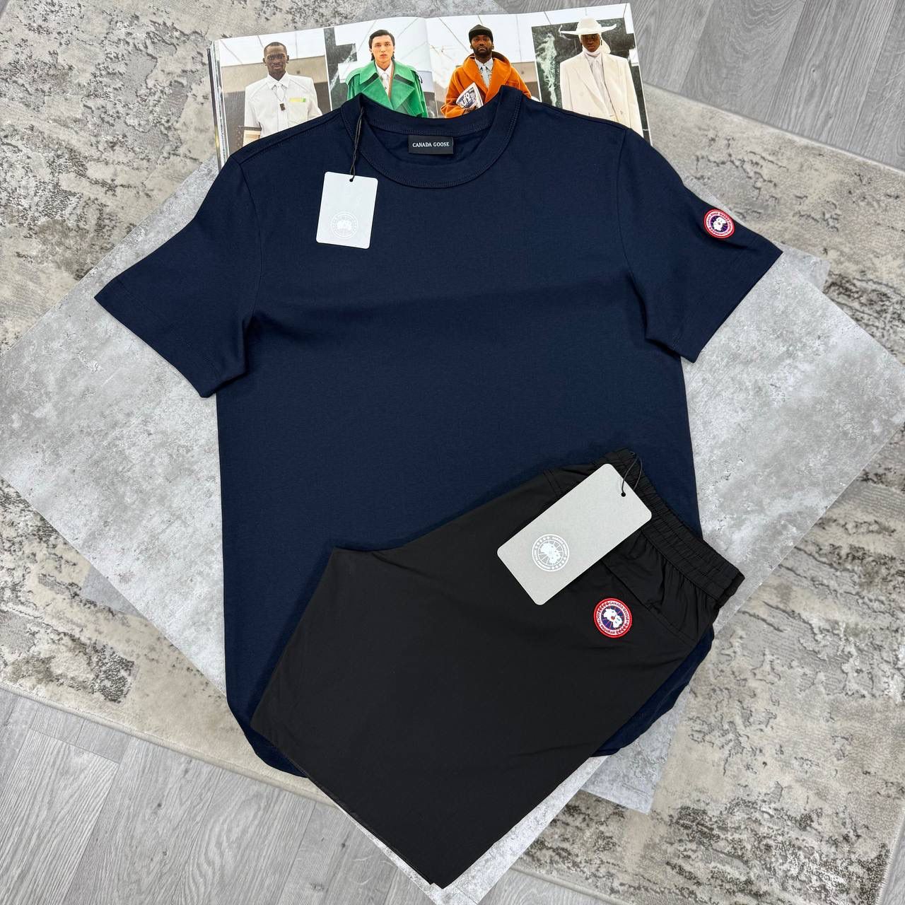 CG LOGO TSHIRT - NAVY