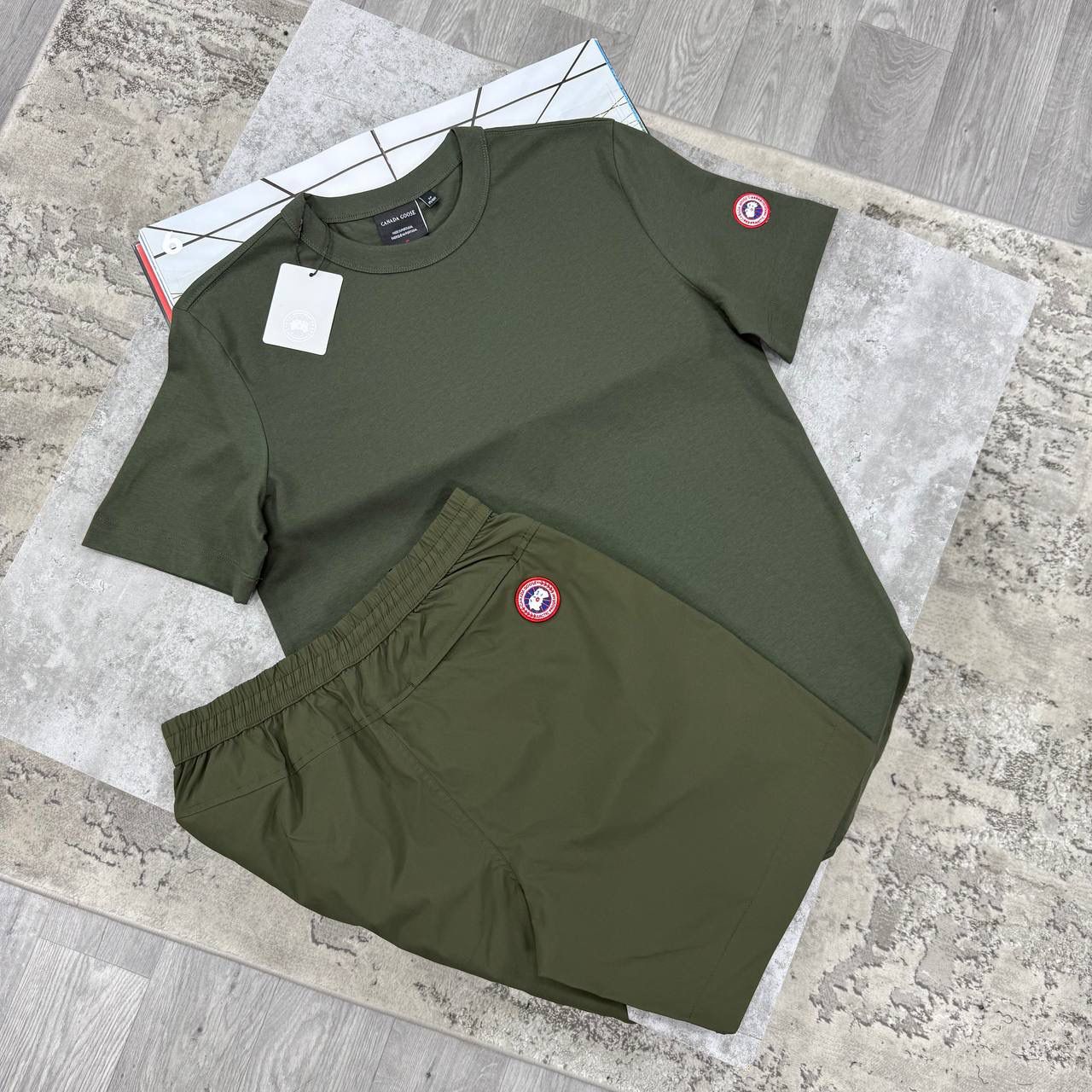 CG LOGO TSHIRT - KHAKI
