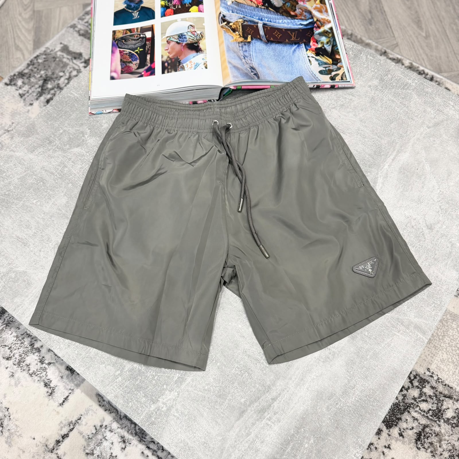 PDA NYLON SWIM SHORTS - MULTICOLOR
