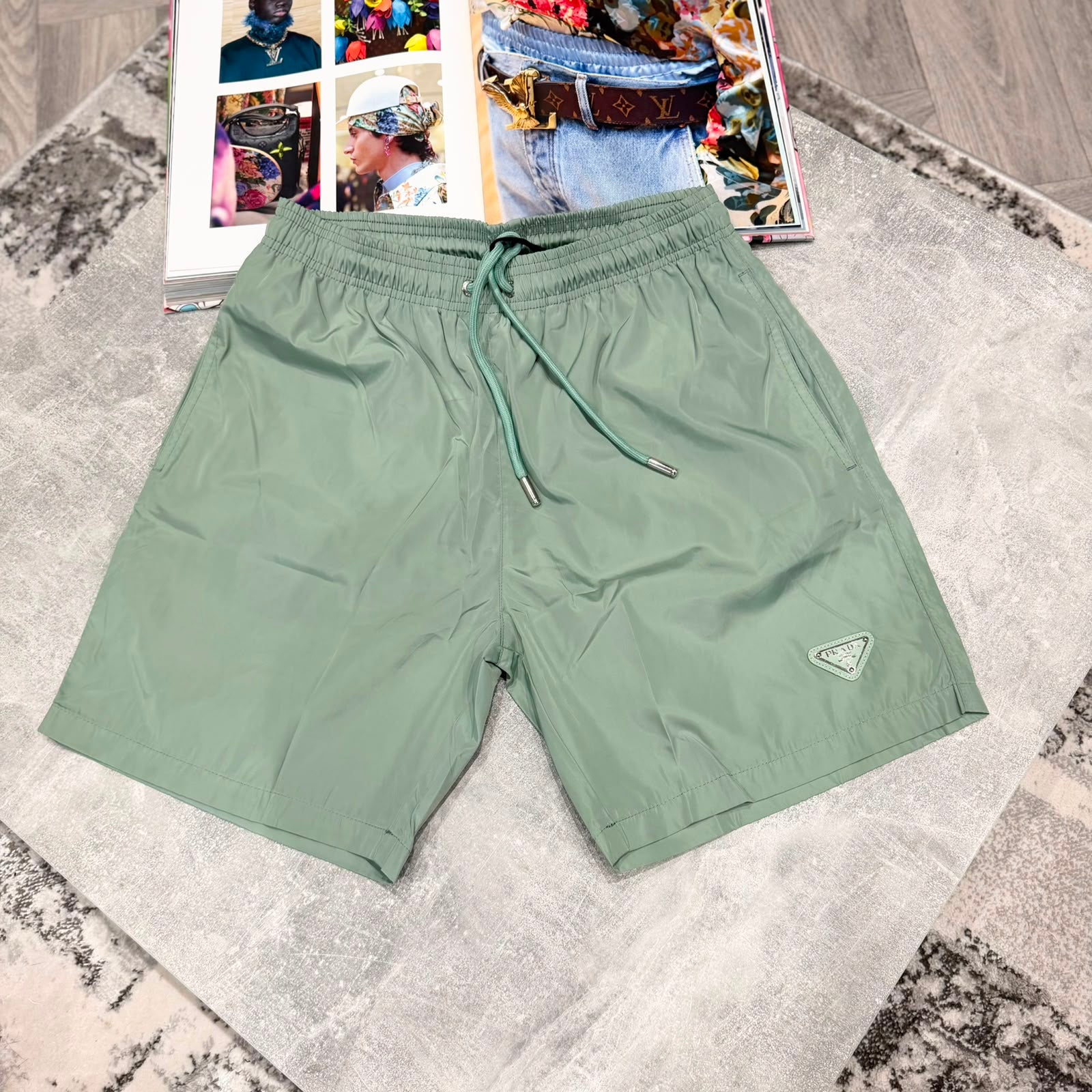 PDA NYLON SWIM SHORTS - MULTICOLOR
