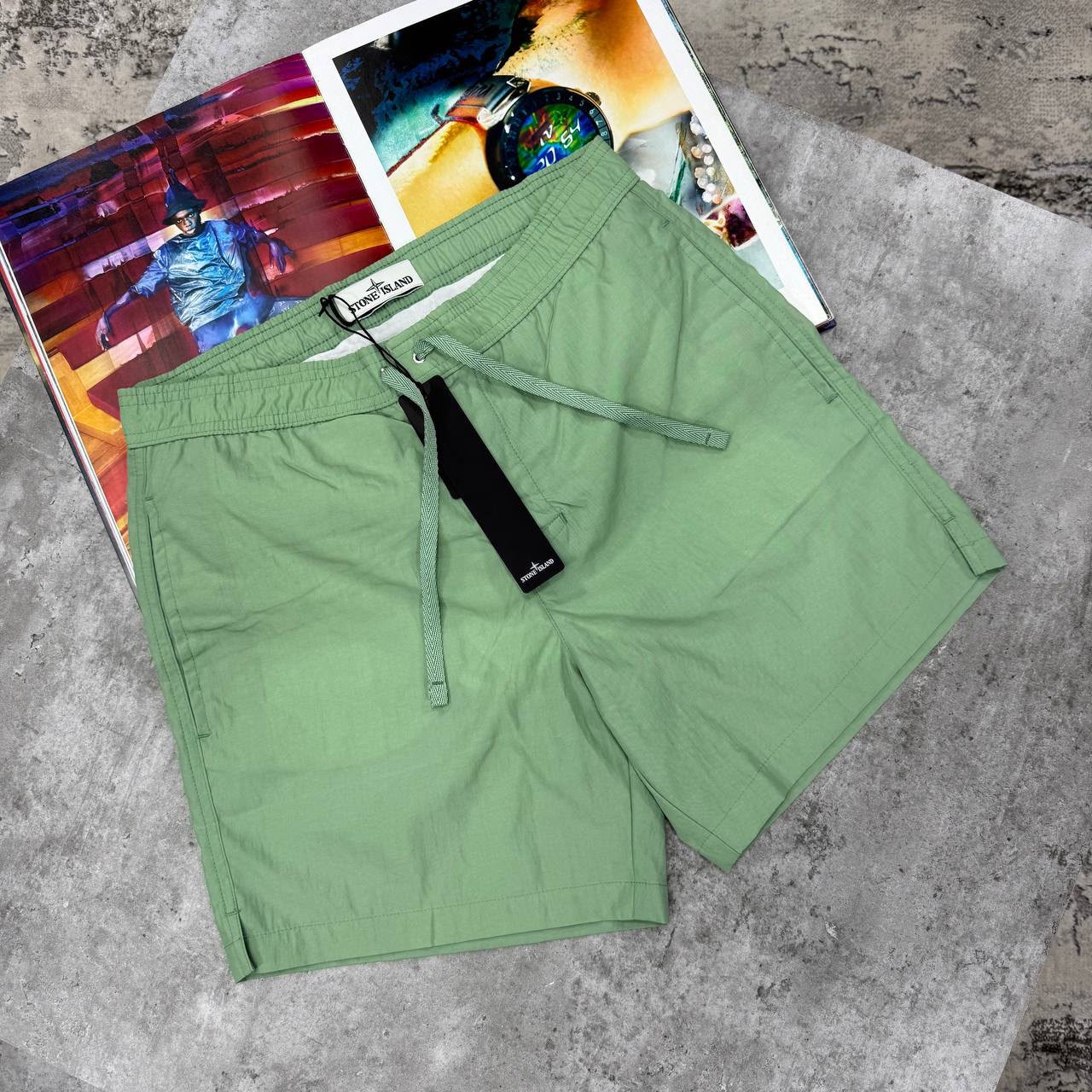 SI MARINA SWIM SHORTS - SAGE GREEN