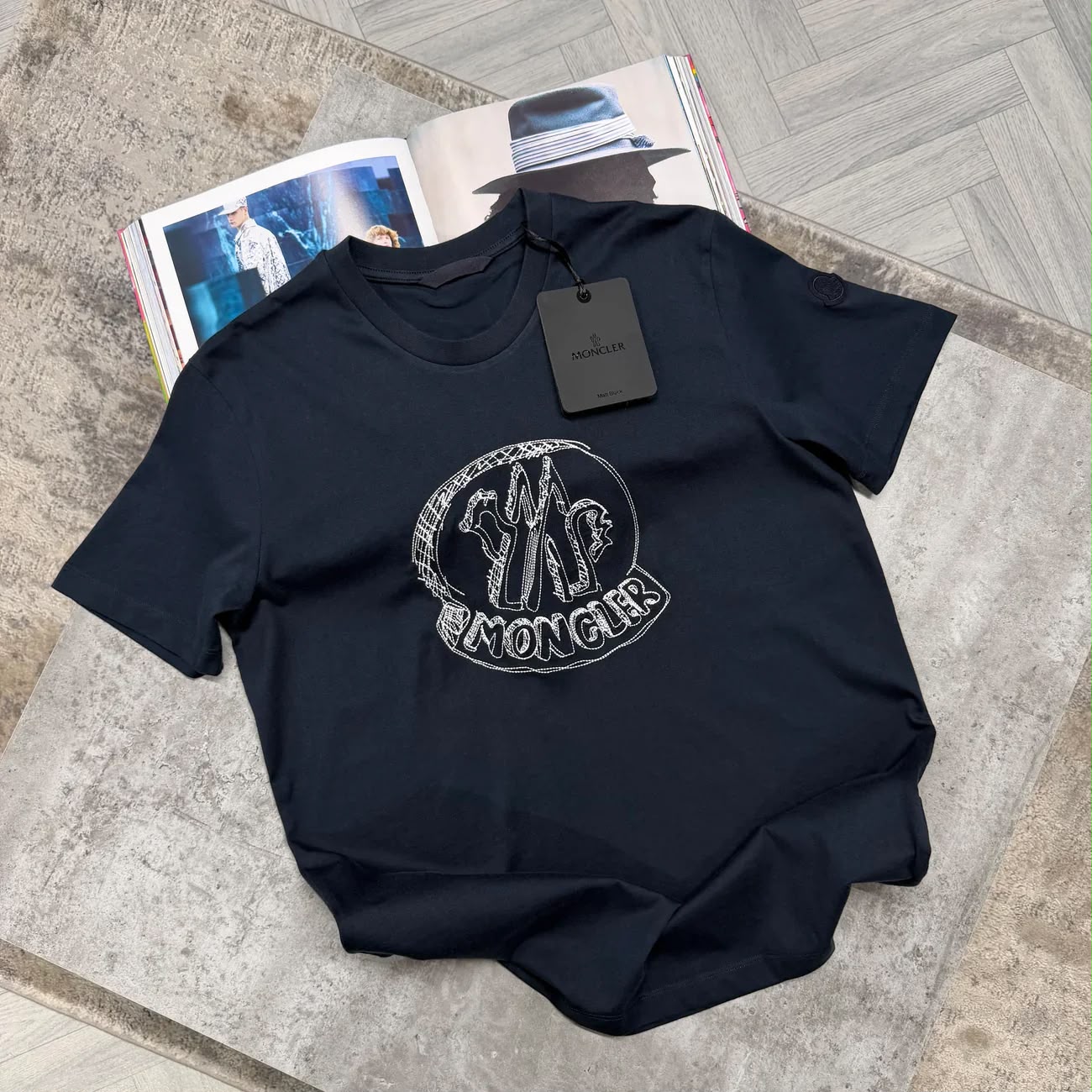 MNCLR SKETCH TSHIRT - NAVY