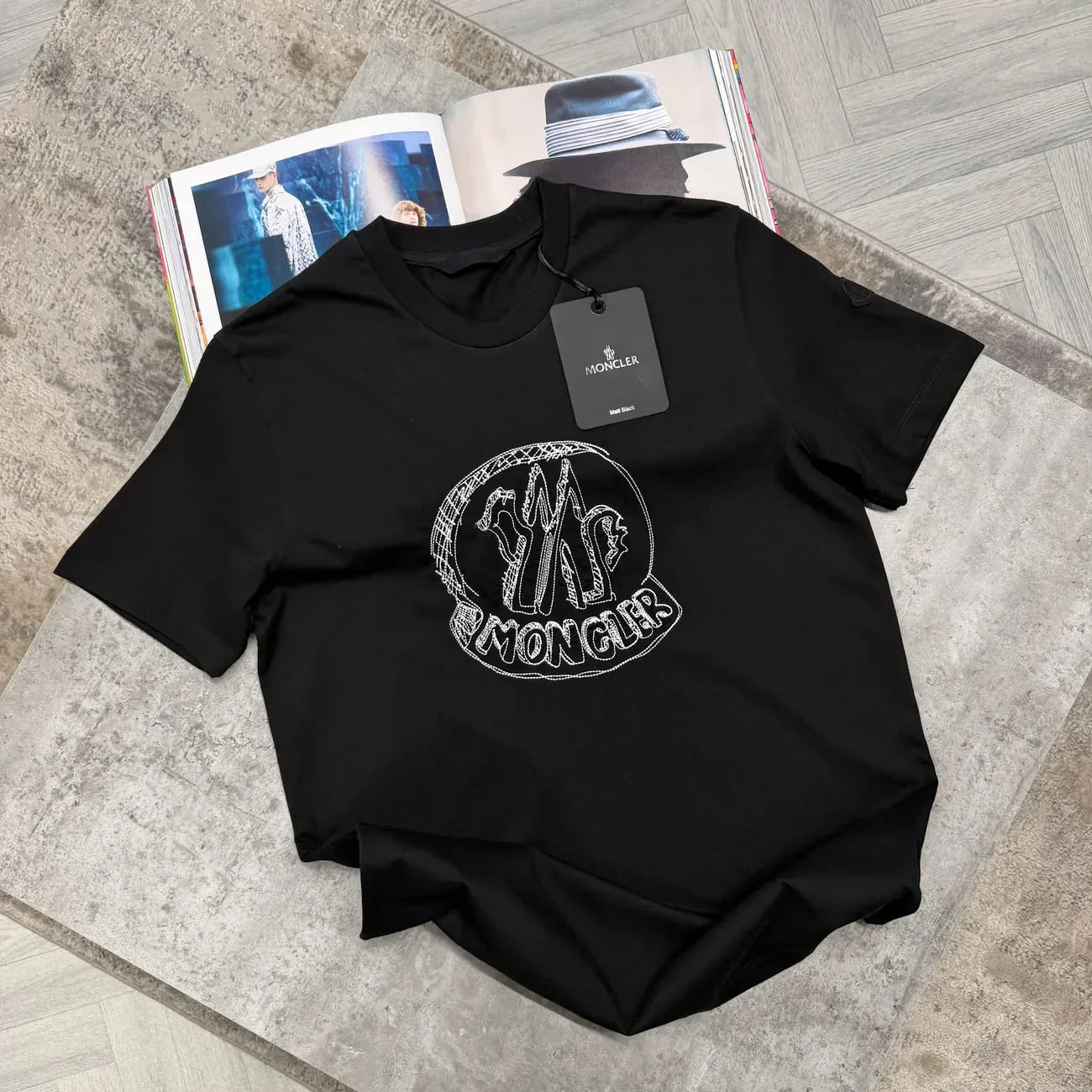 MNCLR SKETCH T SHIRT - BLACK