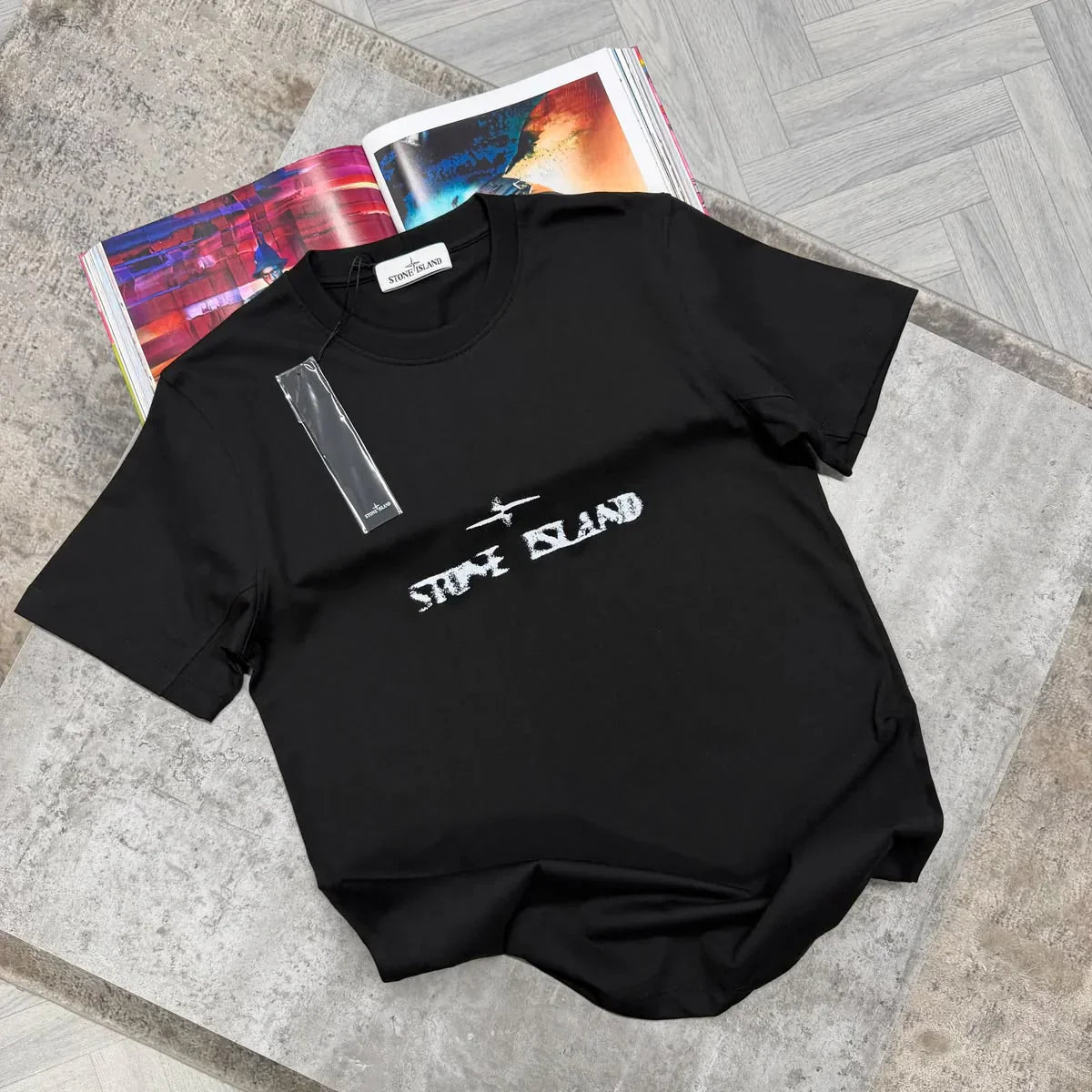 SI BLURR T SHIRT - BLACK