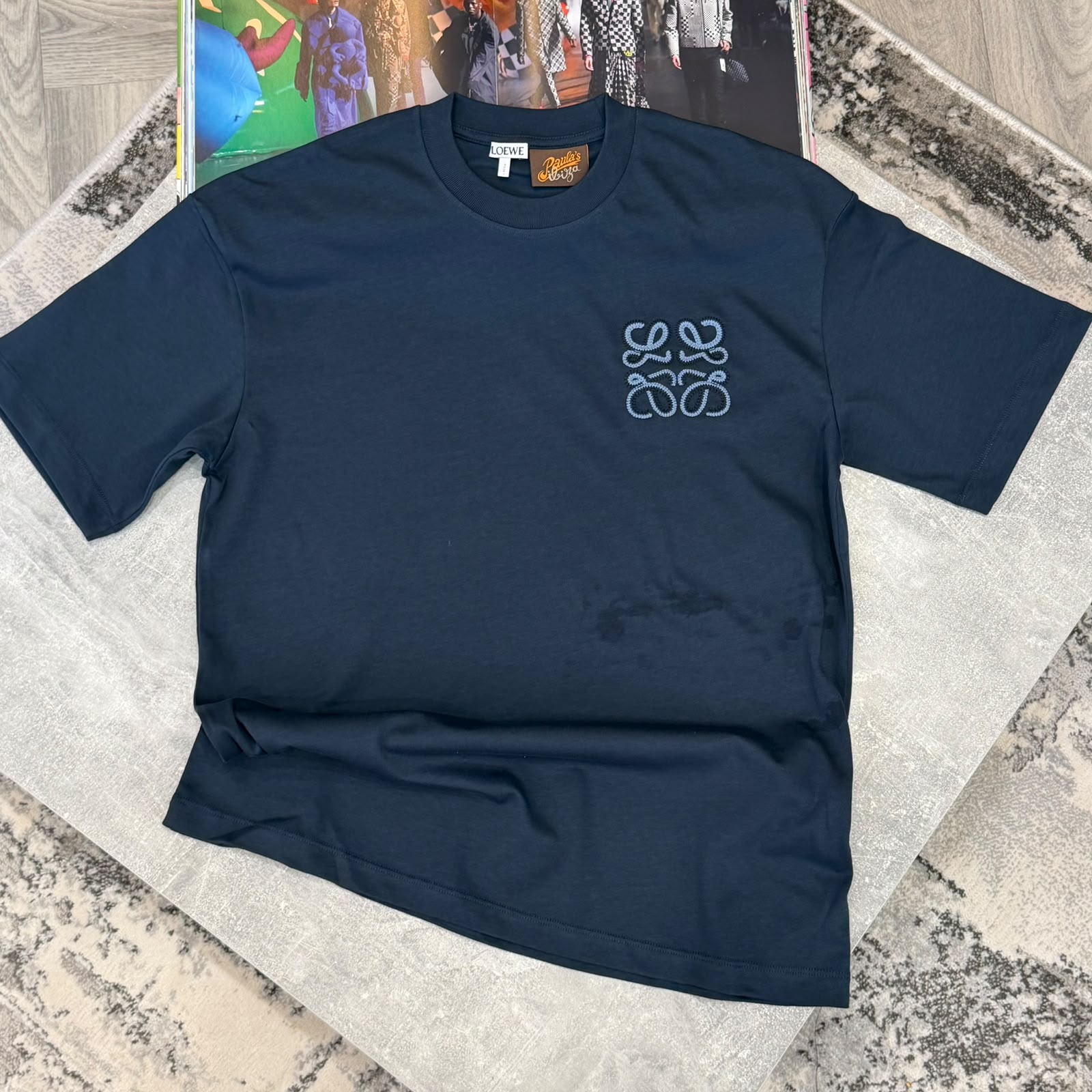 LW T SHIRT - NAVY