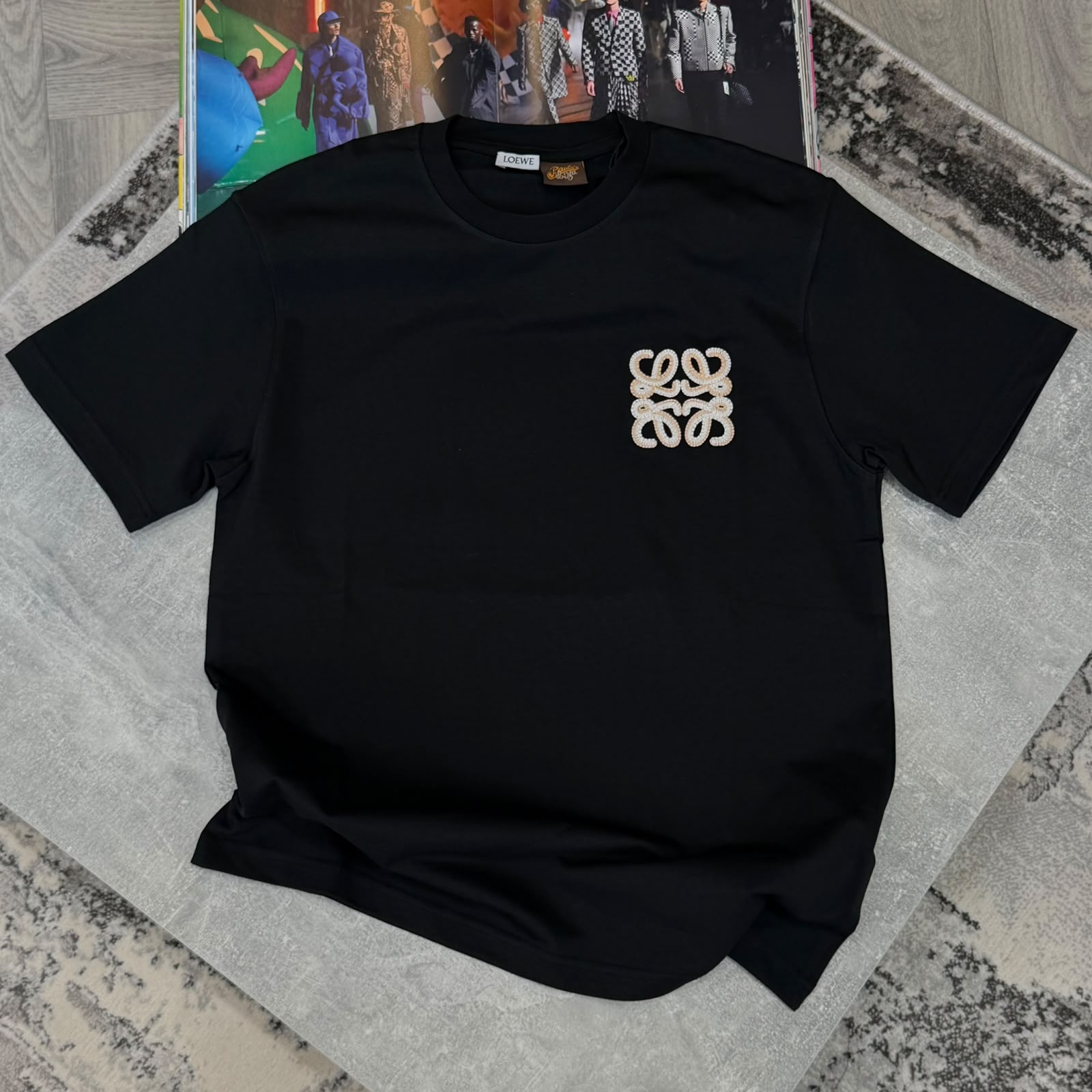 LW T SHIRT - BLACK
