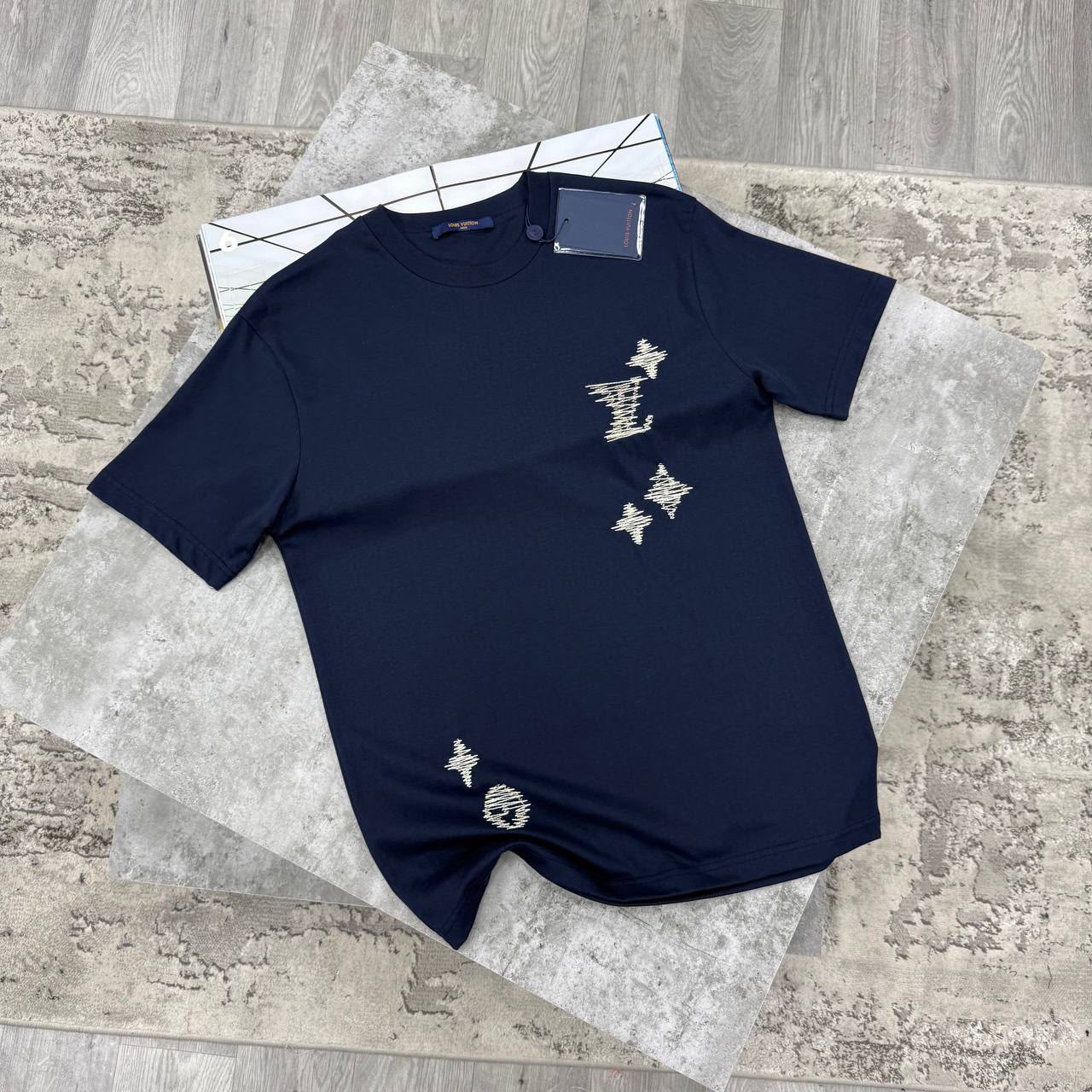 LVE MONO T SHIRT - NAVY