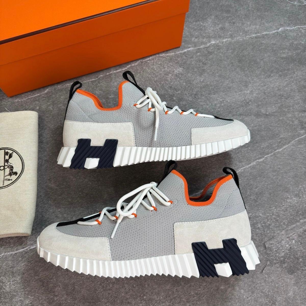 H TRAINER  - GREY / WHITE
