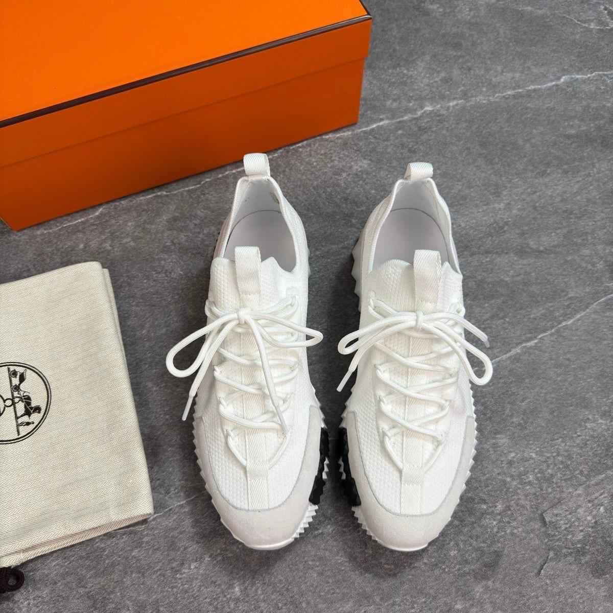 H TRAINER - WHITE / GREY