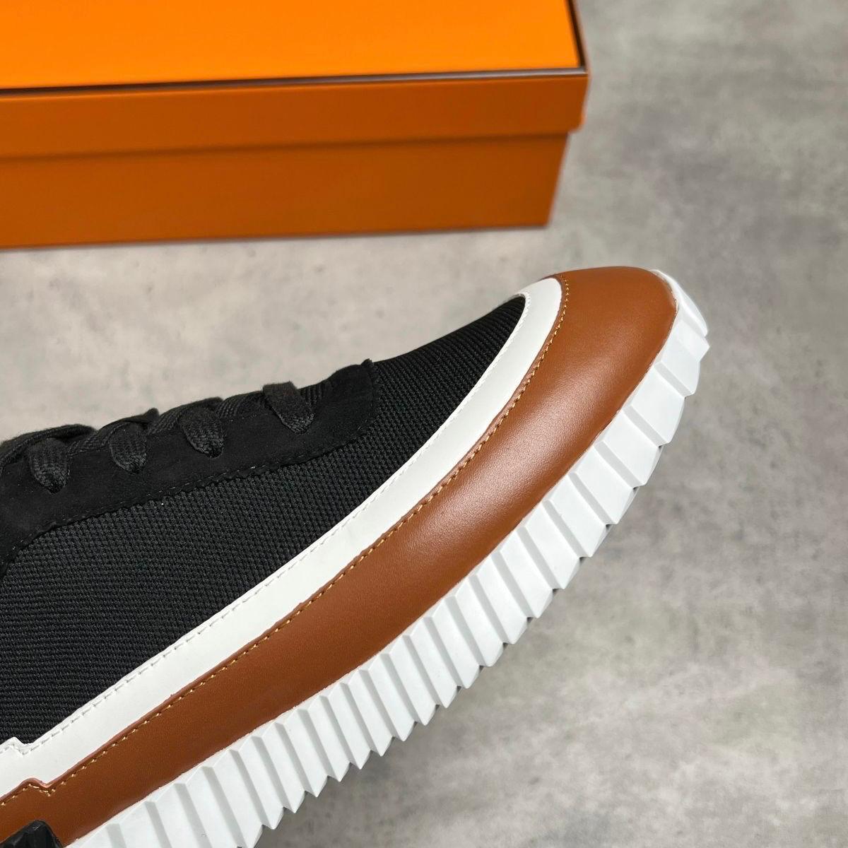 H TRAINER - BLACK / BROWN