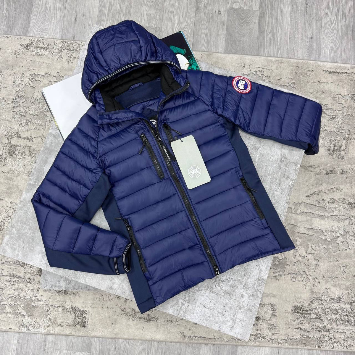 CG HYBRIDGE LITE JACKET - NAVY