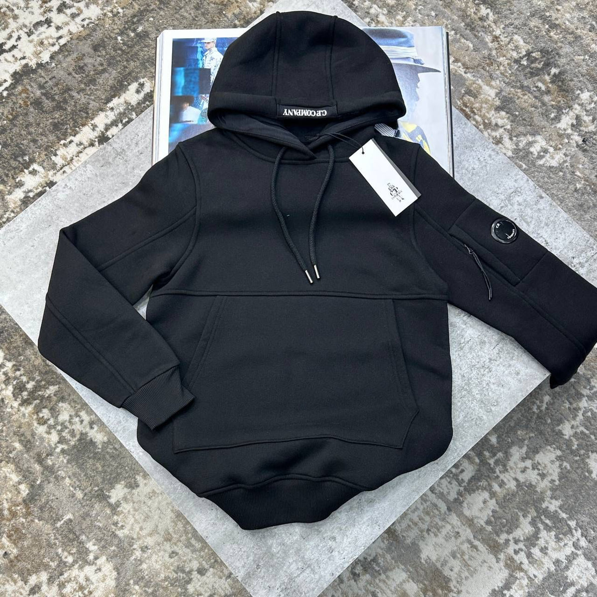 CP HOODIE - BLACK