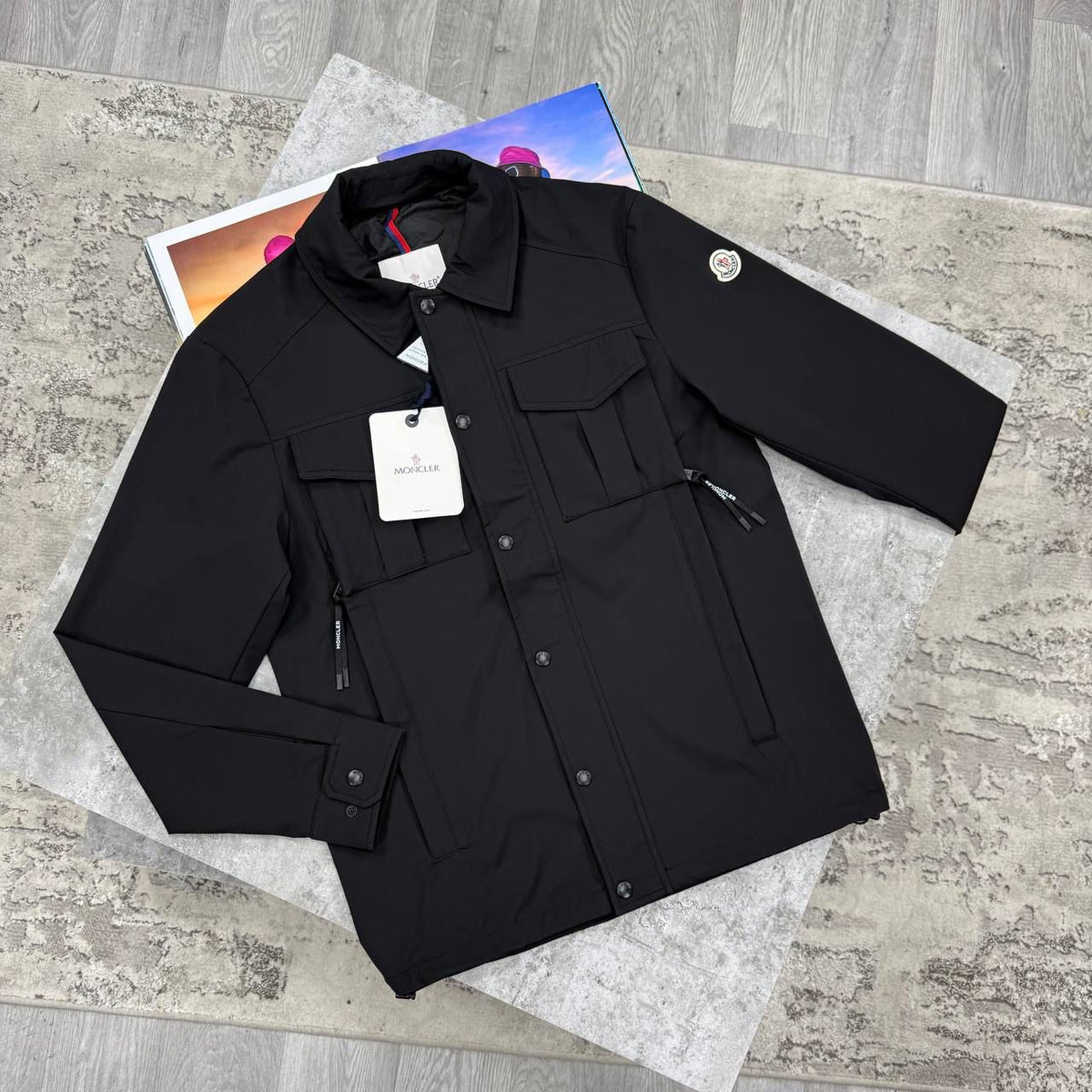MNCLR OVERSHIRT - BLACK