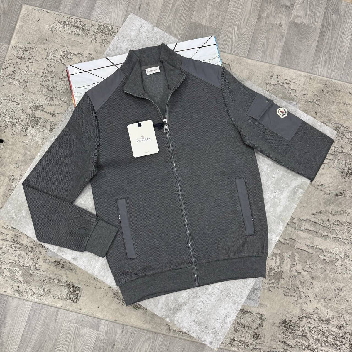 MNCLR ZIP JACKET - ANTHRACITE