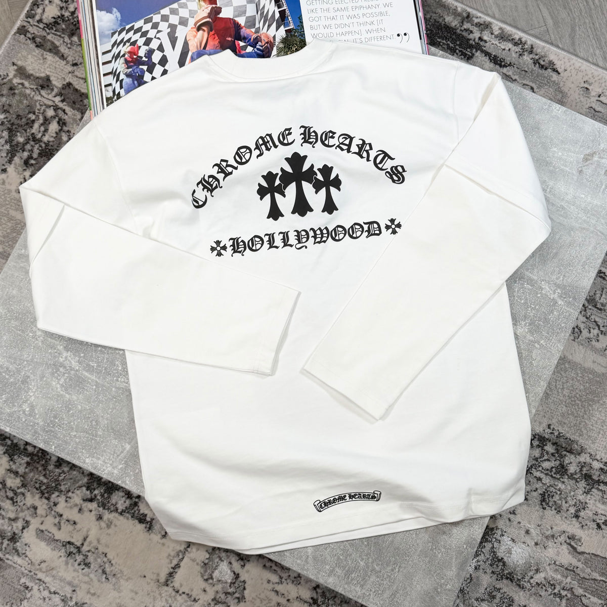 CHRTS JUMPER - WHITE